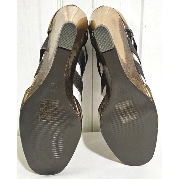 Wonder Woman Cosplay Boots Size 6 Red Gold Wedge Shoes Justice League Costume - Picture 9 of 9